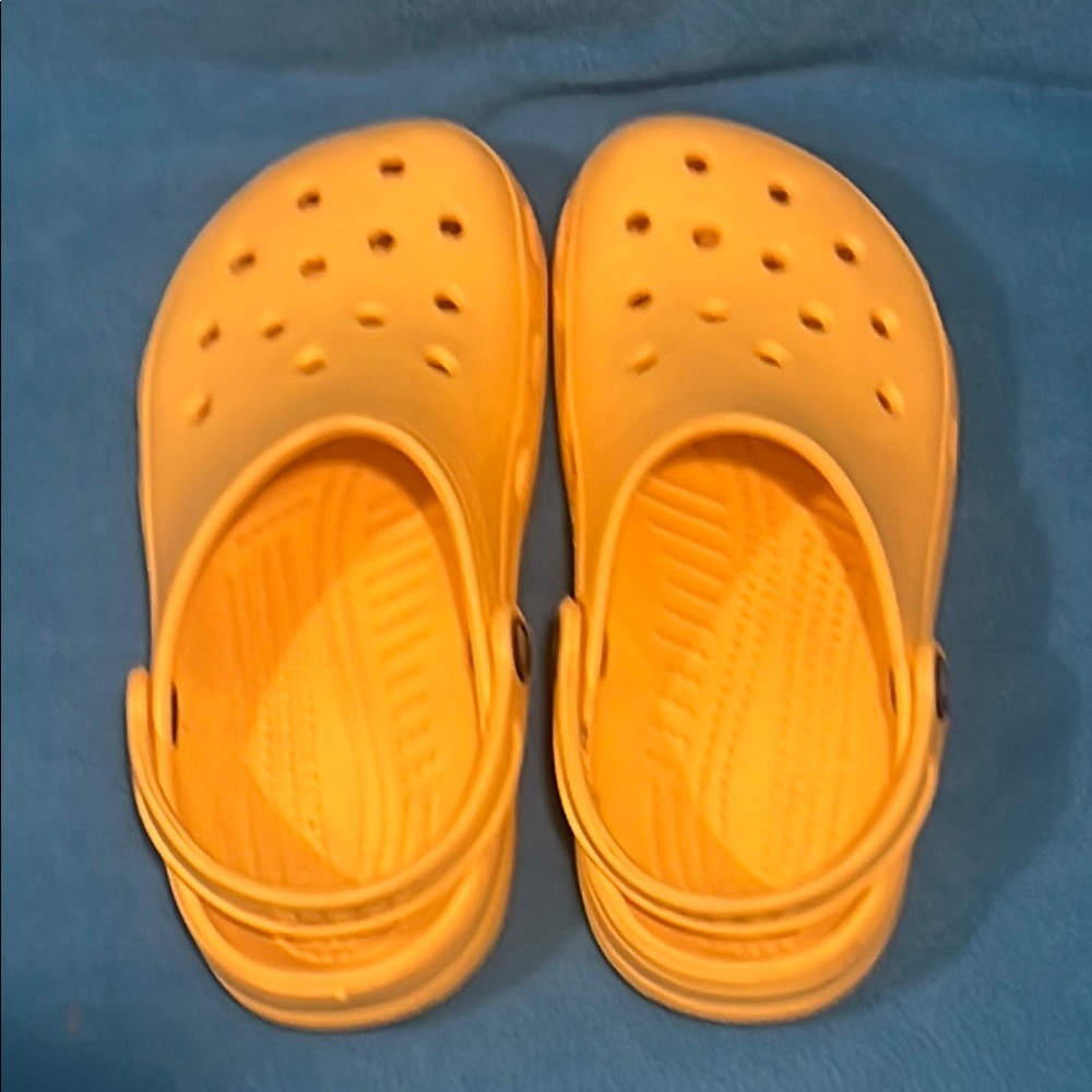 Kids Yellow Clogs
